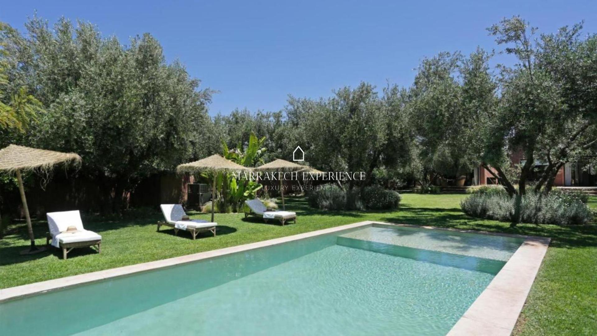 Jardin Bleu Villa Marrakesh Exterior photo