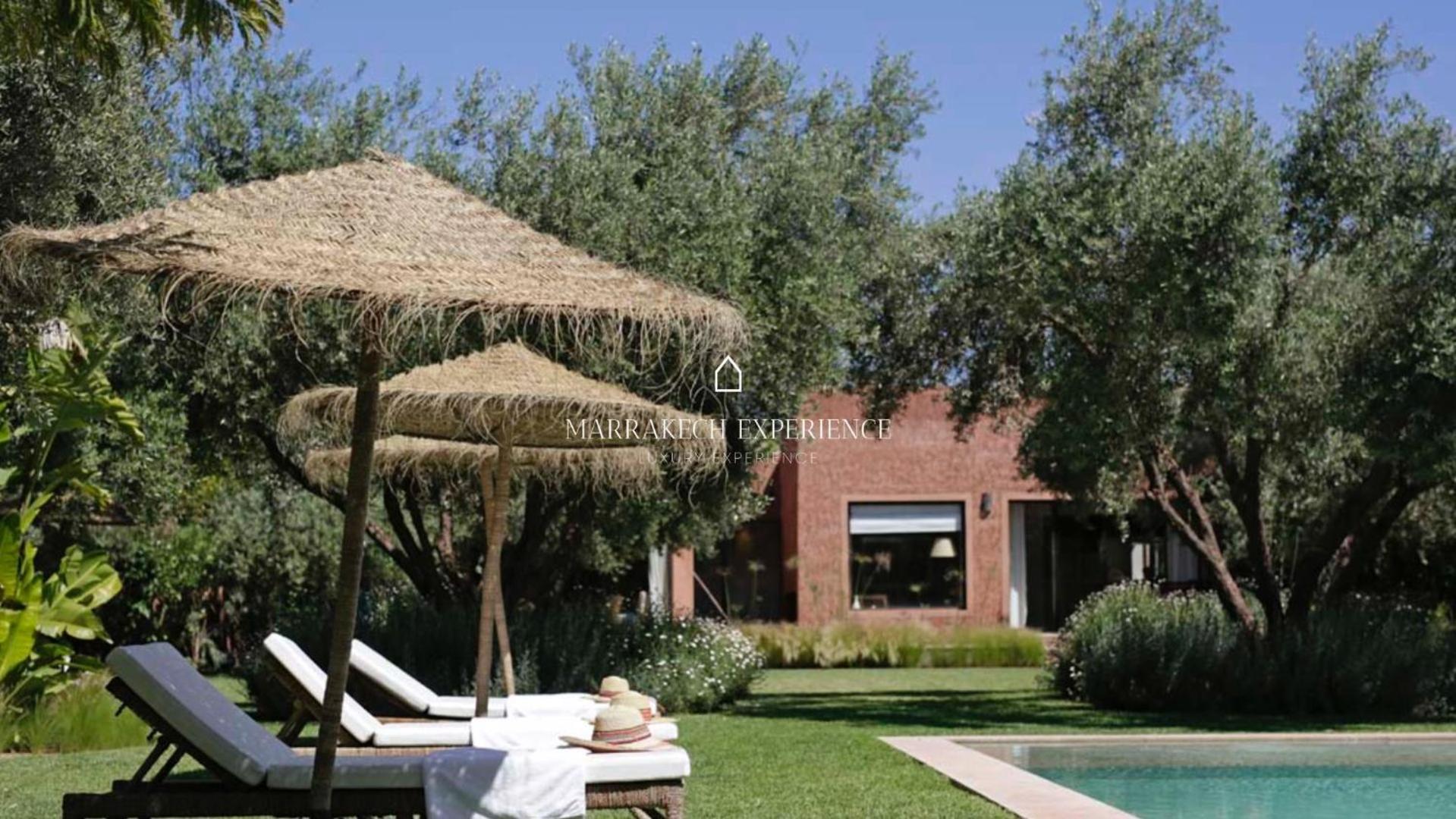 Jardin Bleu Villa Marrakesh Exterior photo