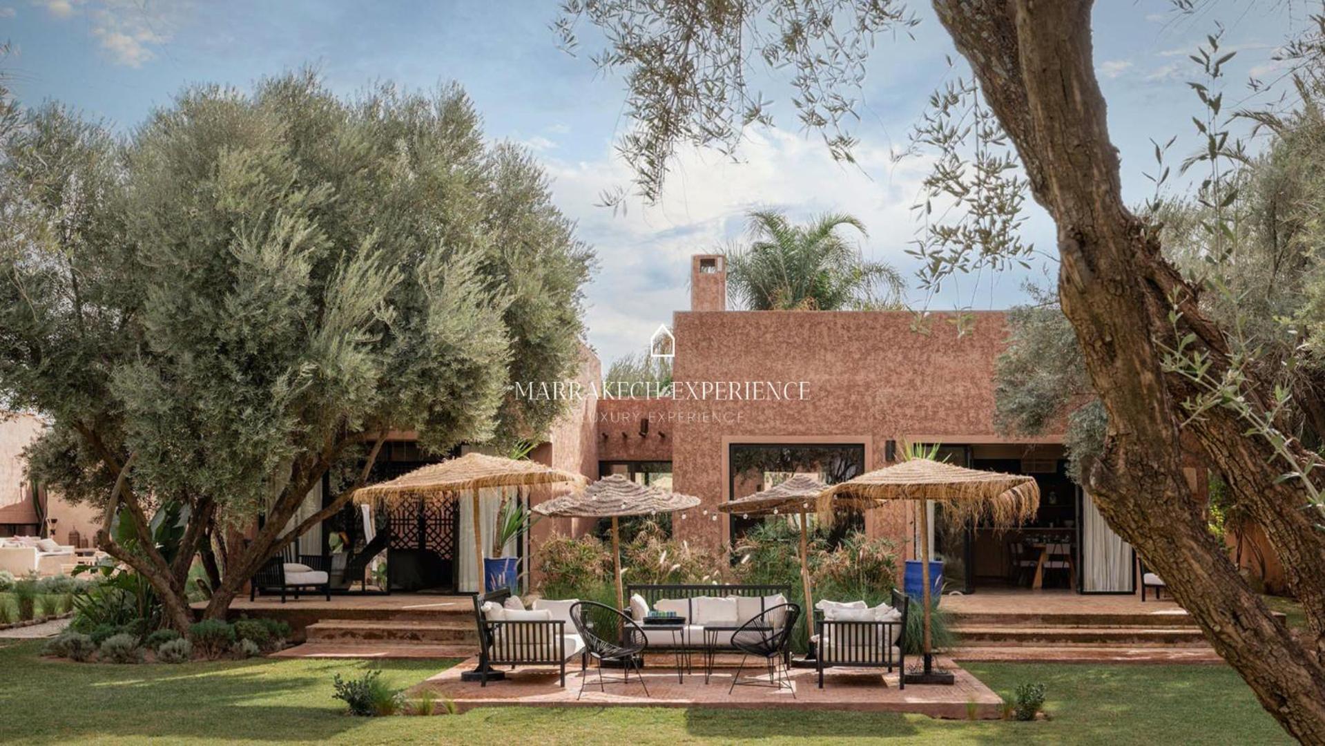Jardin Bleu Villa Marrakesh Exterior photo