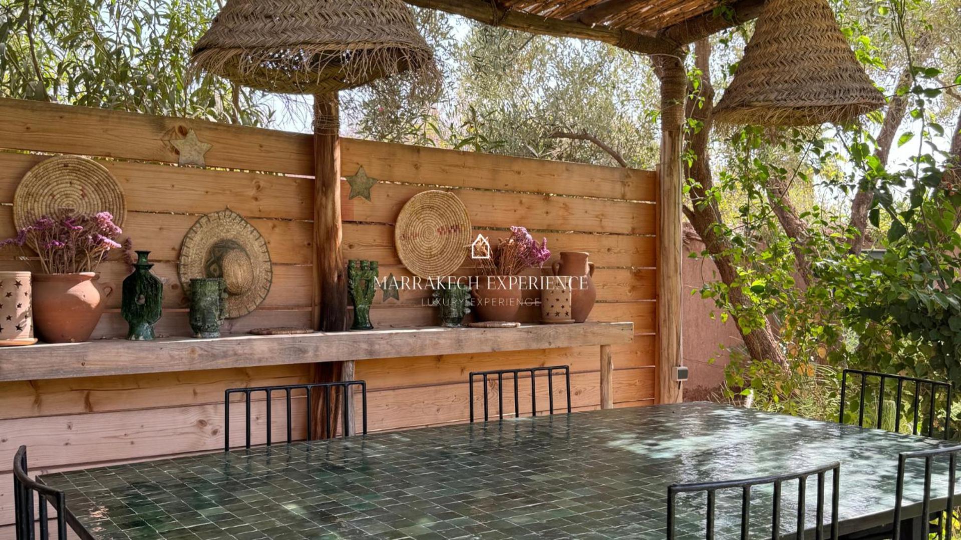 Jardin Bleu Villa Marrakesh Exterior photo