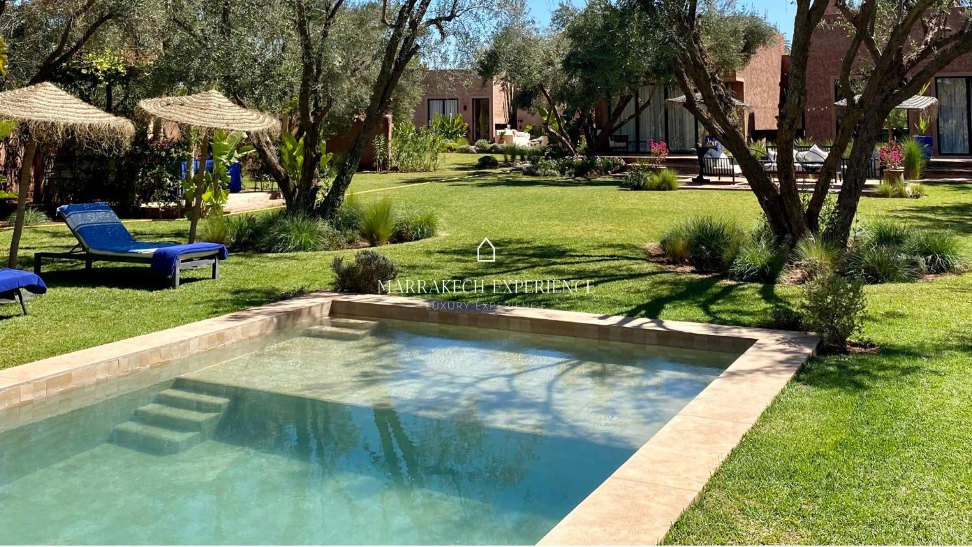 Jardin Bleu Villa Marrakesh Exterior photo